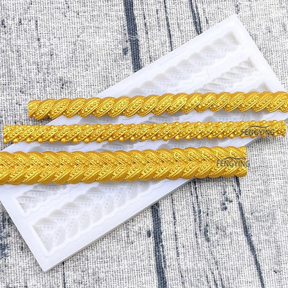 Short Braid Silicone Mold