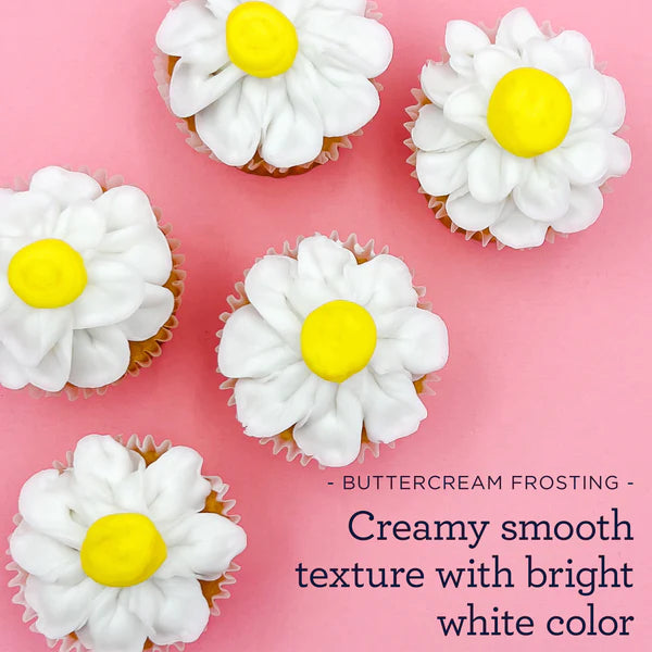 Satin Ice Bright White Buttercream Frosting, 3lbs