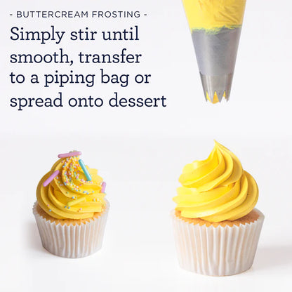 Satin Ice Bright White Buttercream Frosting, 1lb