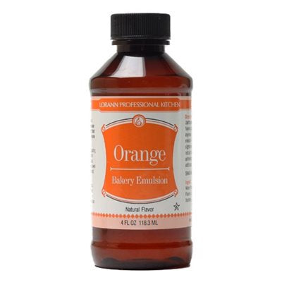 Orange Bakery Emulsion, 4oz, Lorann Oils