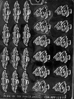 Bats And Witches Chocolate Mold