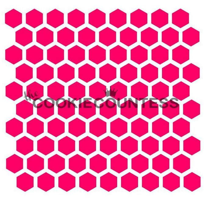 Honeycomb Pattern Stencil