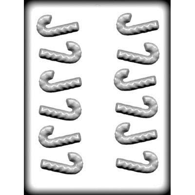 Candy Canes Hard Candy Mold, 12 Cavities
