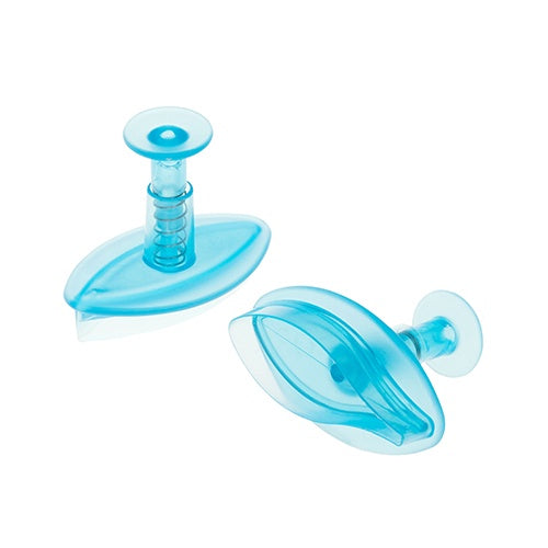 Ateco 2 Piece Veined Lily Plunger Cutters