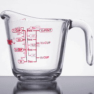 1 Cup Anchor Hocking Glass Measuring Cup
