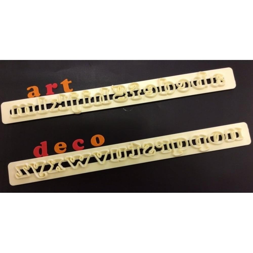 FMM Tappit Art Deco Alphabet (Lower Case)