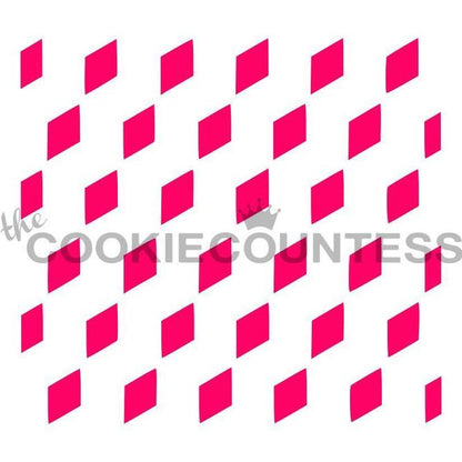 Vasarely Cubes Diamond Stencil
