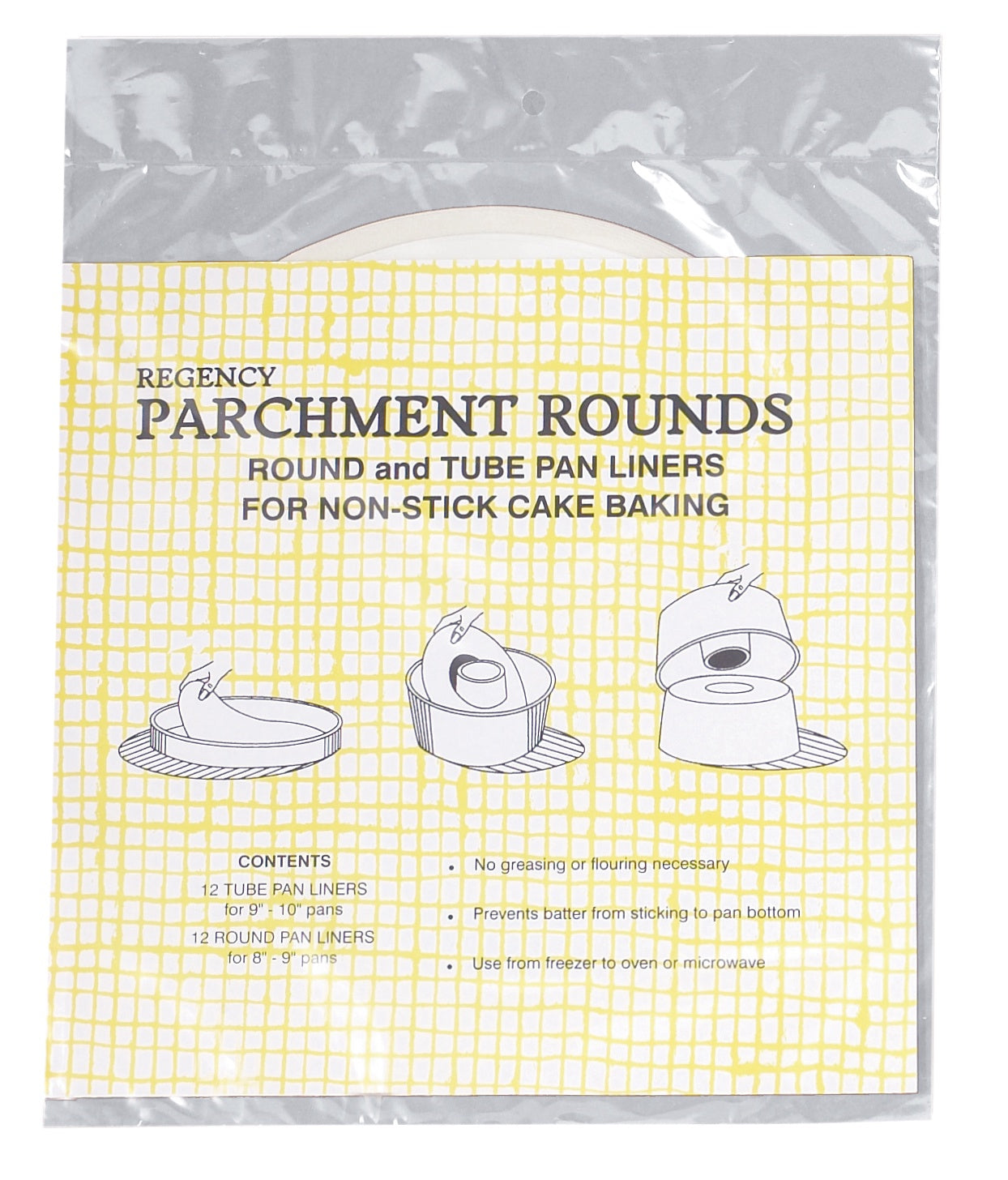 Round and Tube Pan Liners