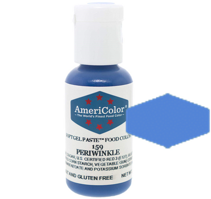 Periwinkle, Americolor Soft Gel Paste Food Color, .75oz