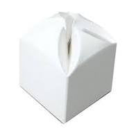 White Fleur De Lis - Truffle Box - 10 Boxes