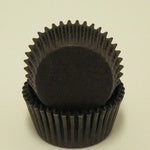 Black, Mini Bake Cups - 50ish Mini Cupcake Liners