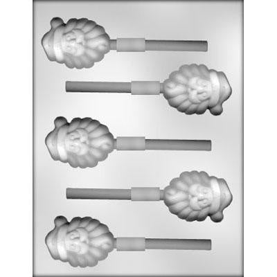Santa Face Lollipop Chocolate Mold