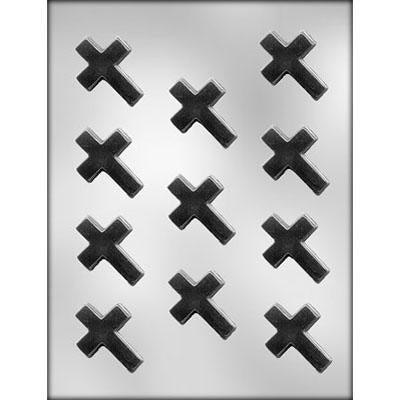 Cross Chocolate Mold (11 Cavities)