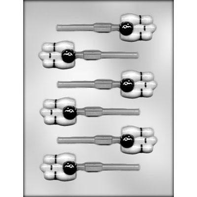 Bowling Pins And Bowling Ball Lollipop Chocolate Mold