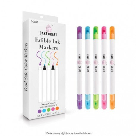 Satin Ice Food Color Markers, Neon Fine Tip