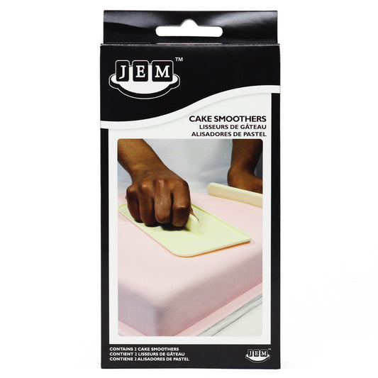 JEM Fondant Smoother For Cakes, Set of 2