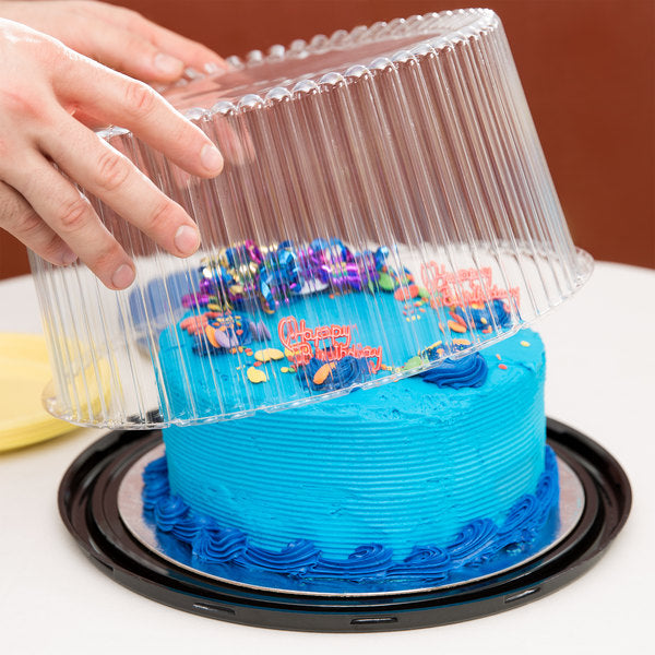 10 Inch Round Plastic Cake Carrier / Dome
