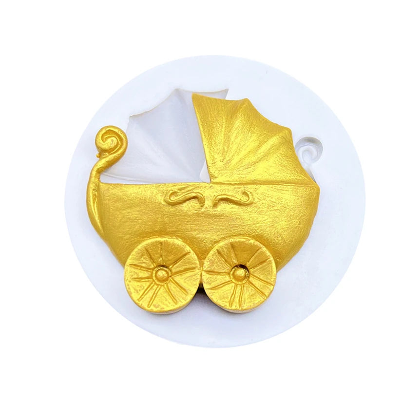 Baby Carriage Silicone Mold