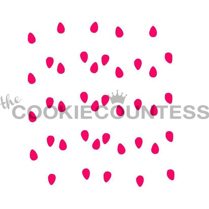 2 Piece Christmas Lights Stencil Set