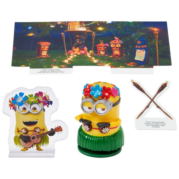 Despicable Me 3-Hula Party Cake Topper Set