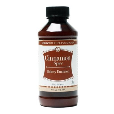 Cinnamon Spice Bakery Emulsion, 4oz, Lorann Oils