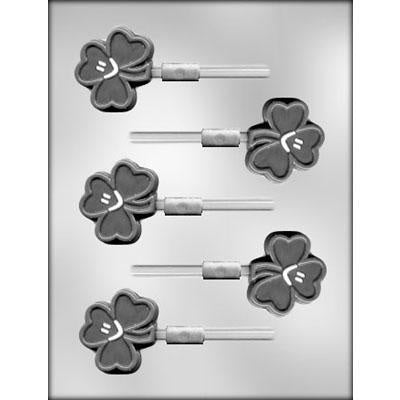 Shamrock / Smile Lollipop Chocolate Mold