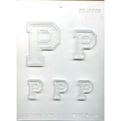 Collegiate P Chocolate Mold