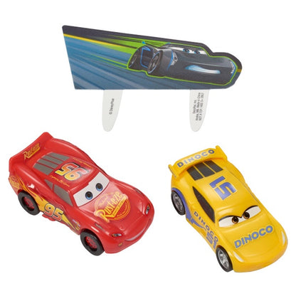 Cars 3 - Ahead of the Curve Cake Topper Set