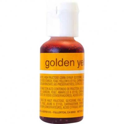 Golden Yellow, ChefMaster Liqua-Gel Food Color, .70oz