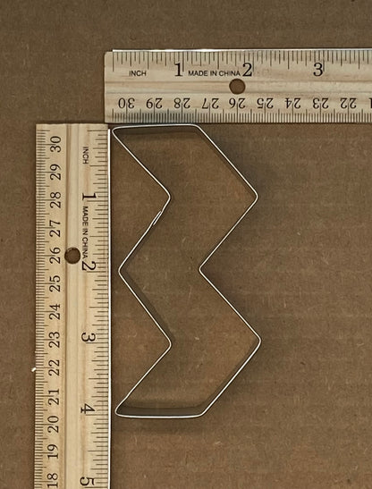 4 Inch Chevron Cookie Cutter