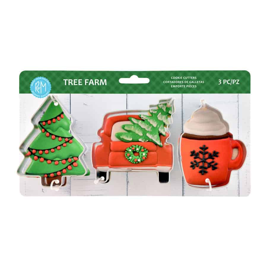 Christmas Tree Farm Cookie Cutter Set