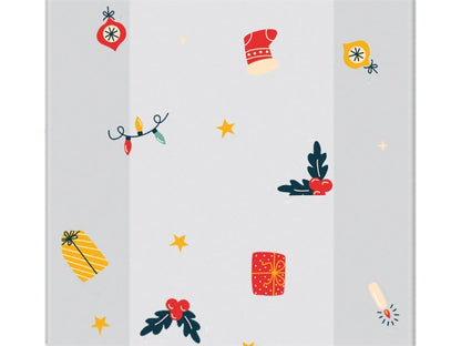 Christmas Icon Cellophane Treat Bags - 3.5x2x7.5" - 10 Bags