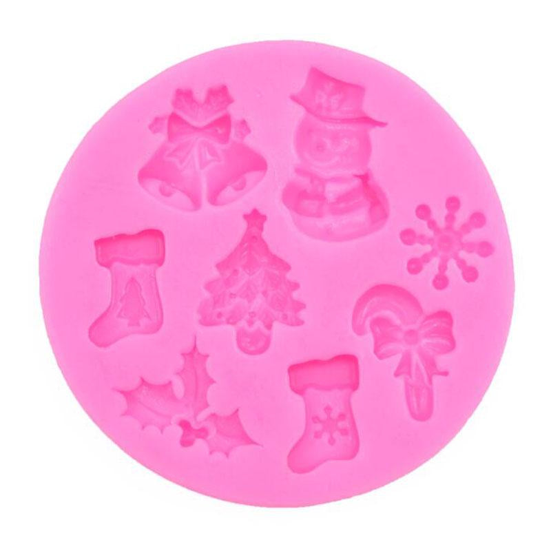 Mini Christmas Icons Silicone Mold