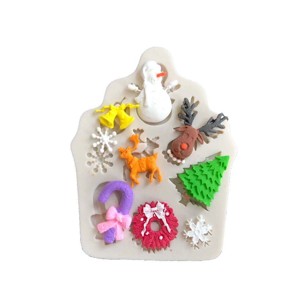 Christmas Icons Silicone Mold