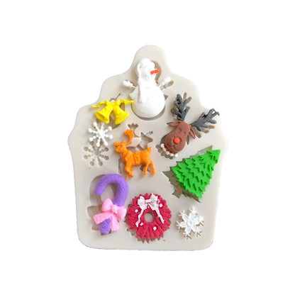Christmas Icons Silicone Mold