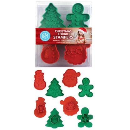 Double Sided Christmas Cookie Cutter Stamps