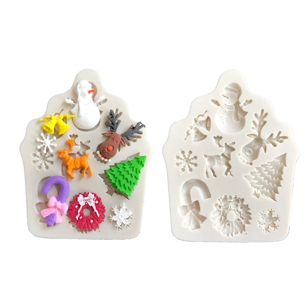 Christmas Icons Silicone Mold