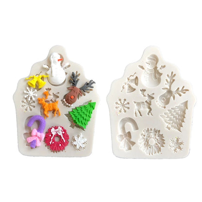 Christmas Icons Silicone Mold