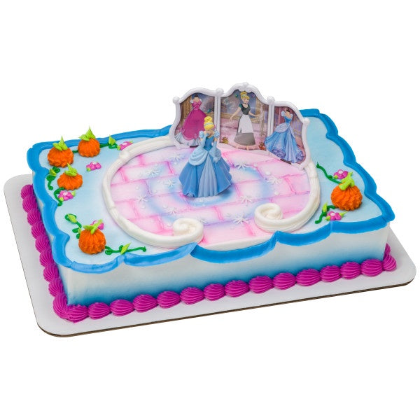 Disney Princess Cinderella Transforms Cake Topper Set