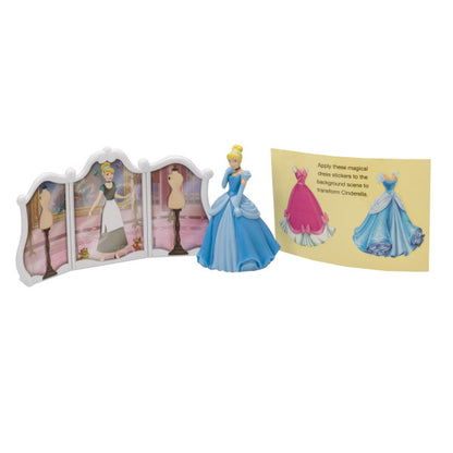 Disney Princess Cinderella Transforms Cake Topper Set
