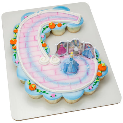 Disney Princess Cinderella Transforms Cake Topper Set