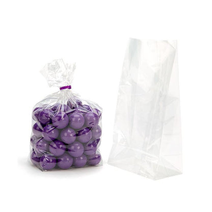 4x2.5x8 Clear, Cellophane Treat Bags | 25 Pack