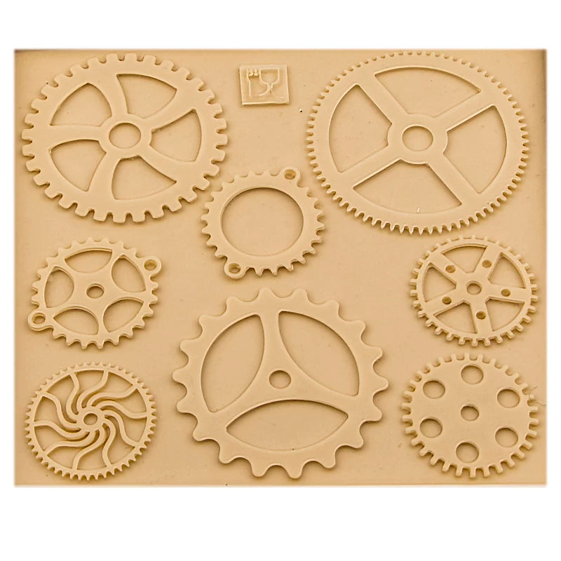 Cogs and Gears Silicone Mold