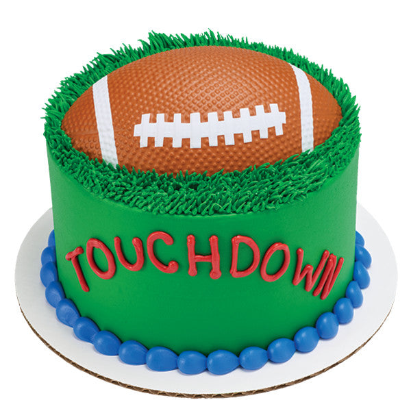 Football Cake Topper Pop Top