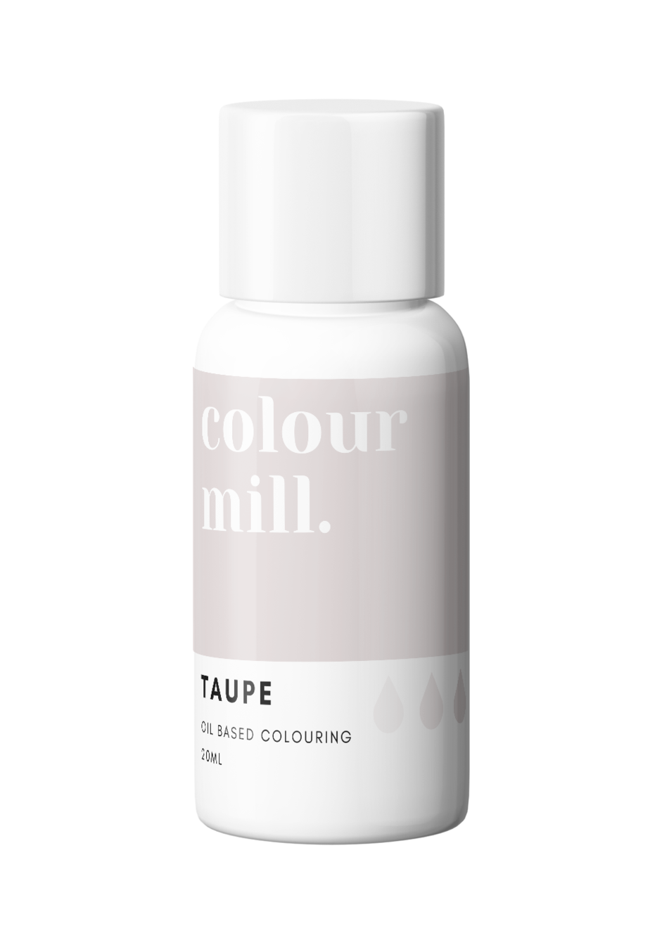 Taupe, 20ml, Colour Mill Oil Based Colouring