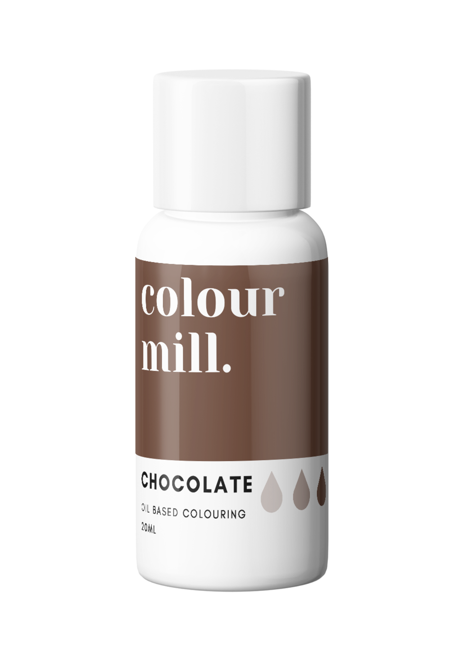 Chocolate, 20ml, Colour Mill Oil Based Colouring