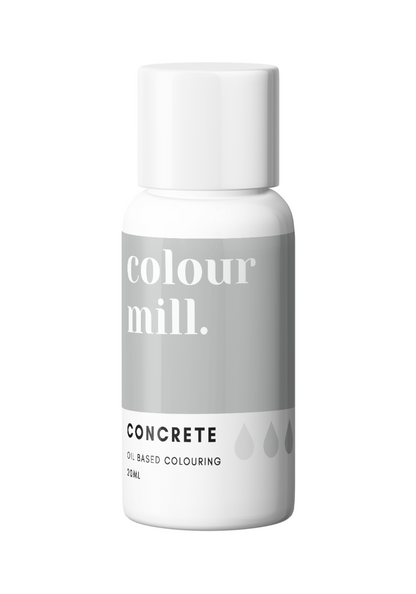 Concrete, 20ml, Colour Mill Oil Based Colouring
