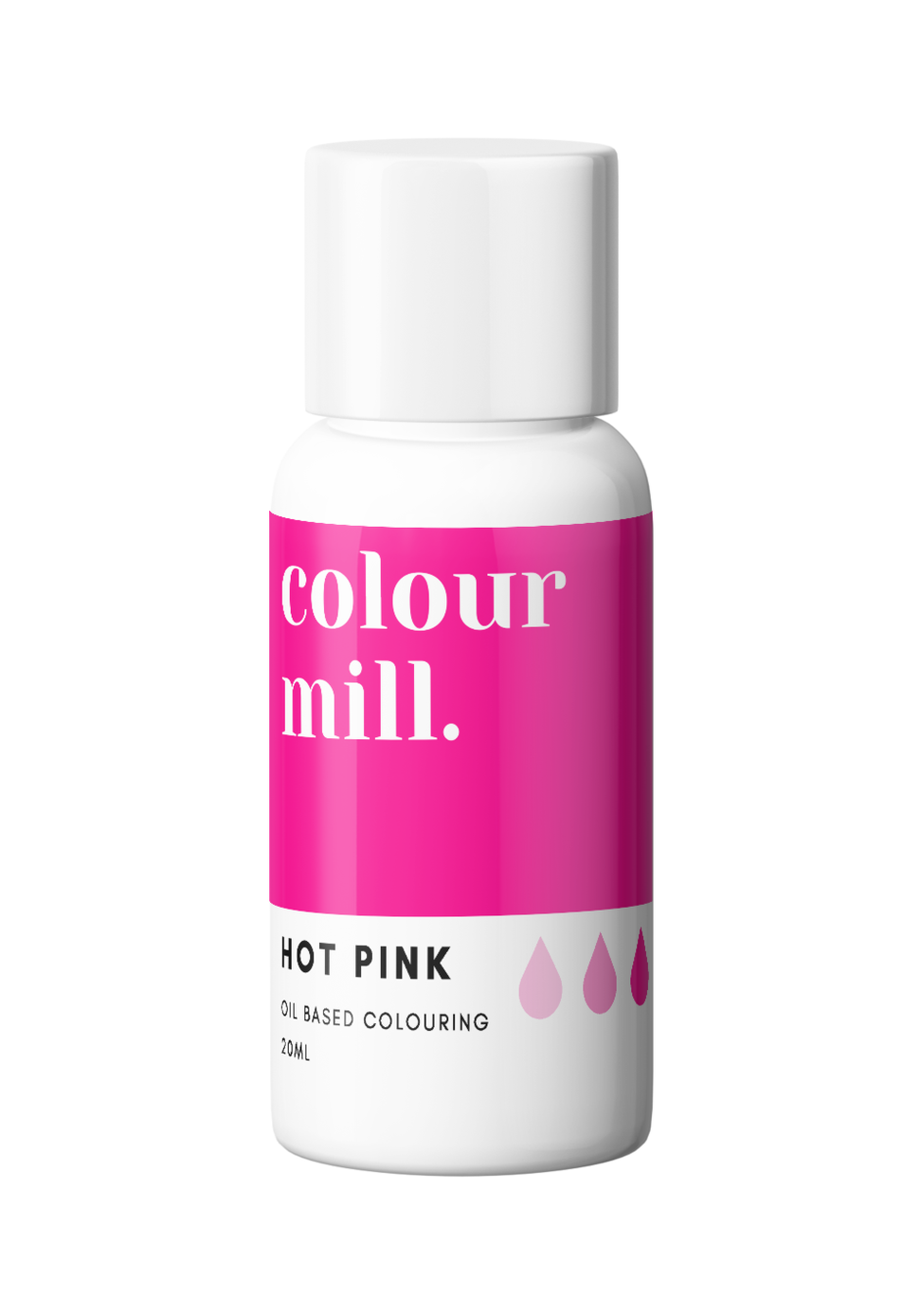 Hot Pink, 20ml, Colour Mill Oil Based Colouring