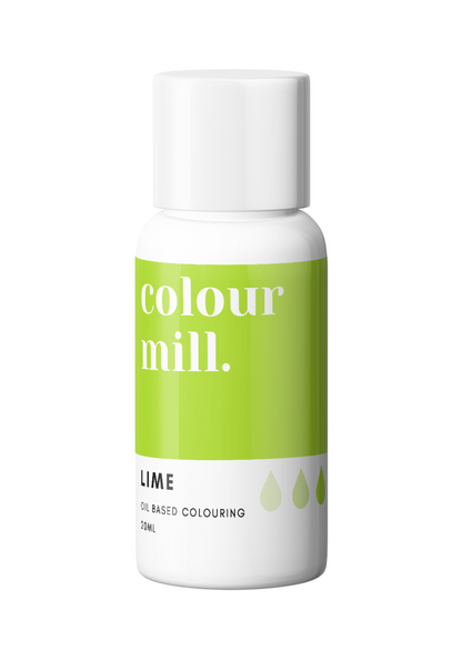 Lime, 20ml, Colour Mill Oil Based Colouring