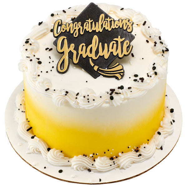 Congratulations Graduate Plaque (Gold)